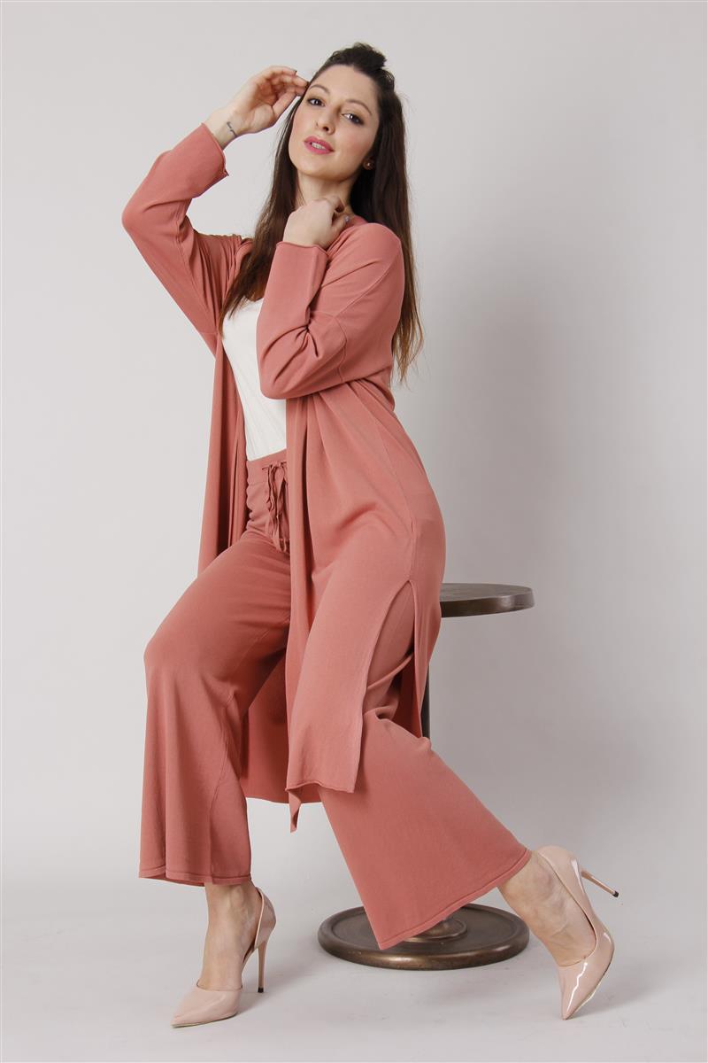 Affordable Italian fast fashion wholesale for women — dusty rose coord set